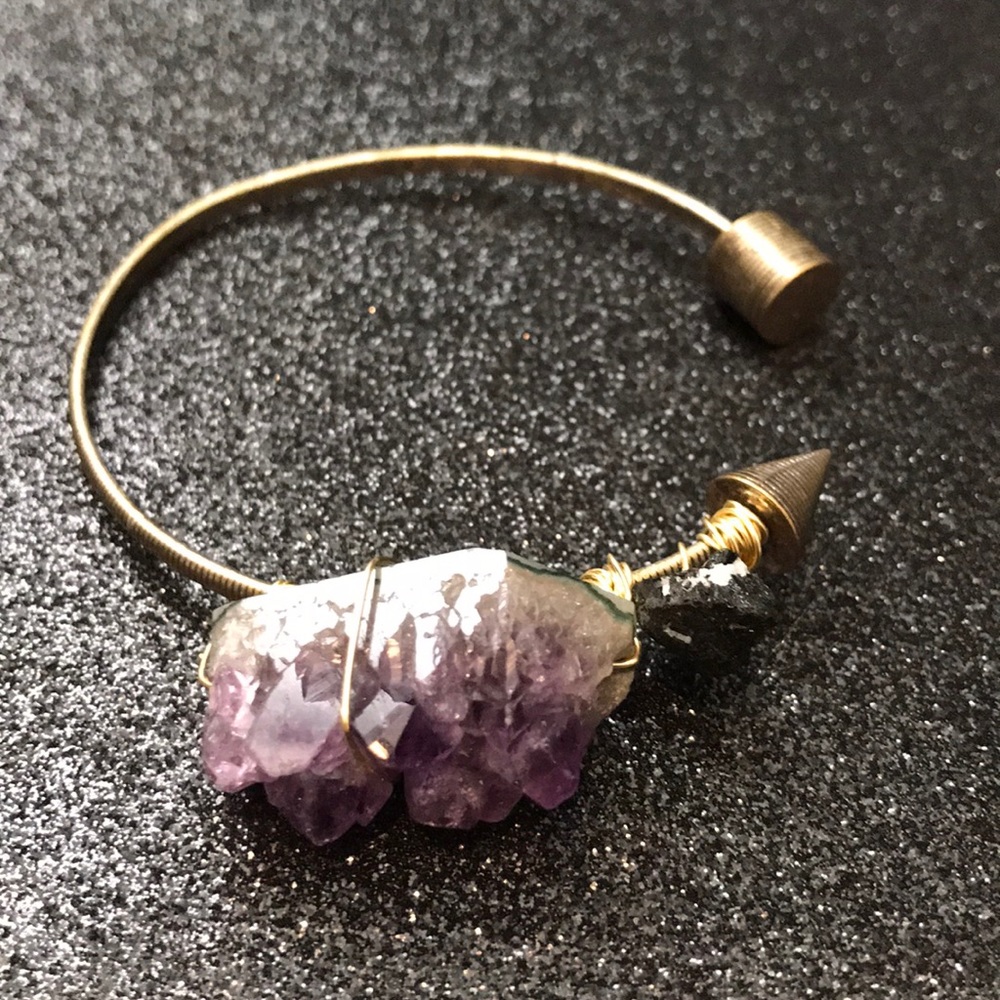Amethyst Broken Arrow Bracelet - image 3